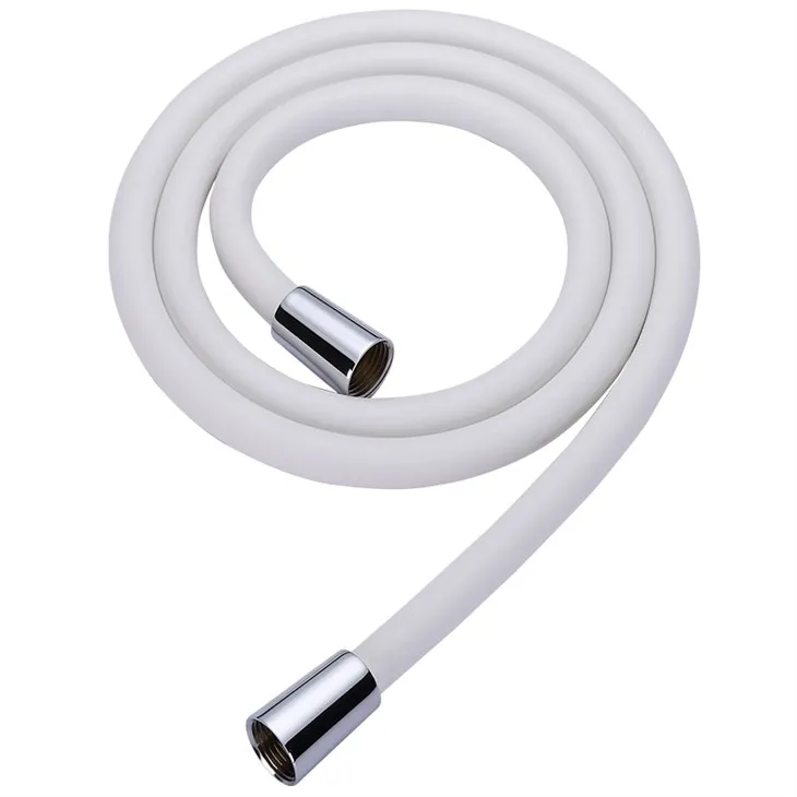 White Smooth PVC Shower Hose