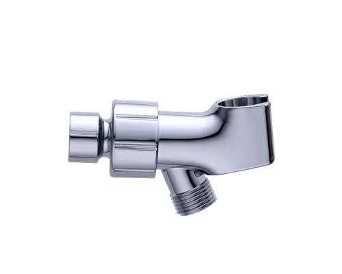 Regulējams roku dušas rokas kronšteins ar ABS plastmasas grozāmais lodgalvas savienojuma savienotājs, kārbiņā